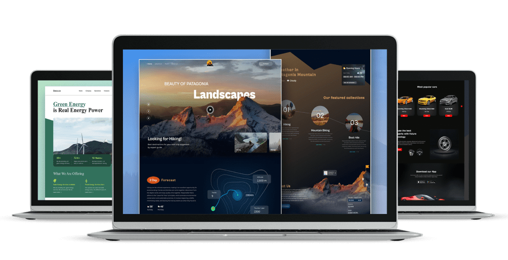 WordPress E-commerce Website Hero image